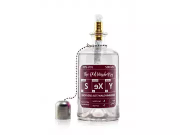 The Old Raspberry Sexy Alte Waldhimbeere 0.5l 40% Vol. inkl. Upcycling Öllampe